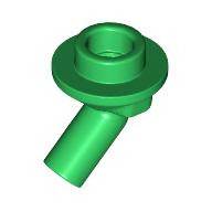 Lego tyčinka s nopem, zelená (6382575, 6510190)